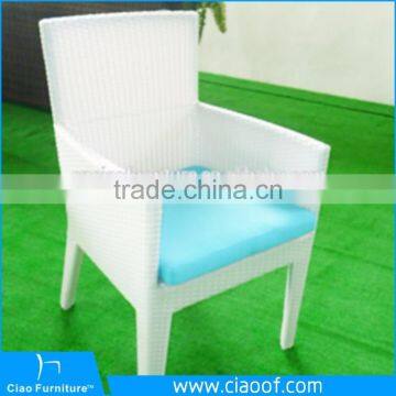 Synthetic Outdoor Furniture Elegant Rattan Patio Wicker Dining Table and Chair ( FT002+FC006) photo-4