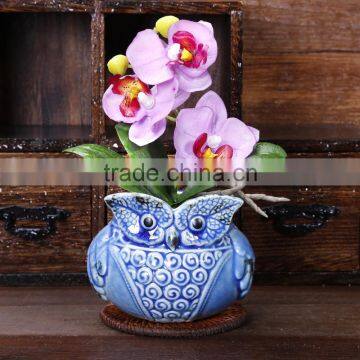 Shabby Chic Succulent Pot Ceramic Animal Flower Planters