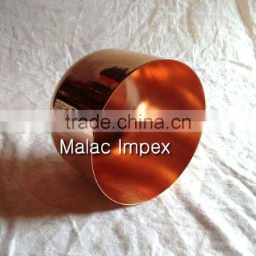 New Design India Made Rose Gold Copper Candle Jar photo-2