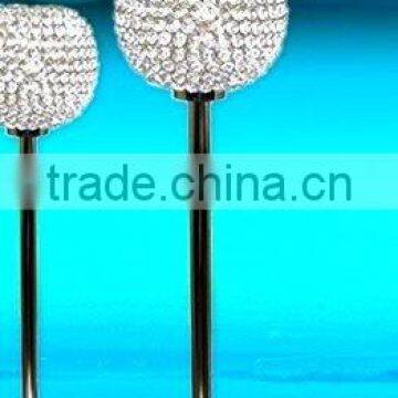 Crystal Ball Candle Holder Centerpiece . photo-6