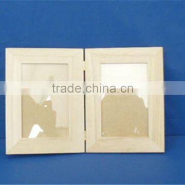 unfinished custom wooden photo picture frames for decor