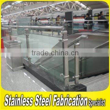 Outdoor Balcony 304 Stainless Steel Tempered Glass Railing photo-6