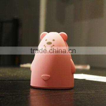 Creative Cartoon Bear Shape Humidifier, USB Mini Desktop Air Purifier photo-2