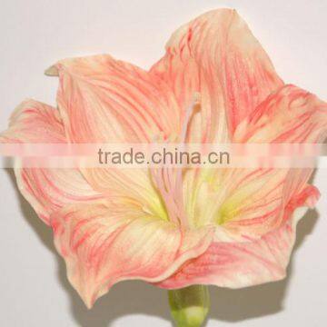 SJ1012074 Artificial Wholesale Factory Price Hippeastrum Amaryllis Flower Silk photo-6