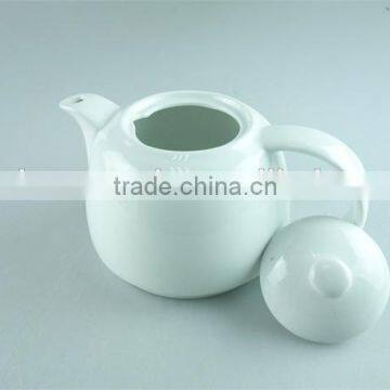 Cheap Price White Ceramic Teapot in Stock for Wholesale photo-2