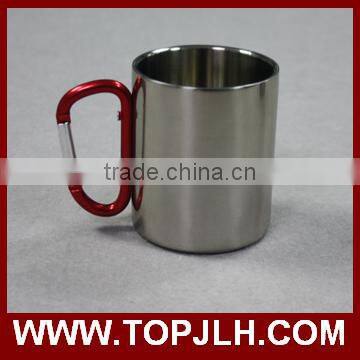 Sublimation Climbing Carabiner Mug Stainless Steel Custom Metal Mug photo-4