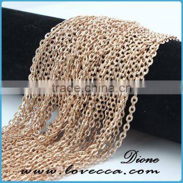 Wholesale Gold chain jewelry,316L stainless steel chain,gold chain for necklace accessories