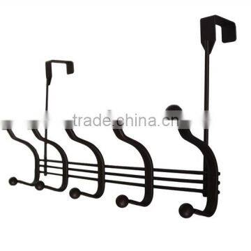 Modern Spray Wire Storage Hats Coats Towels Over The Door Hook photo-2