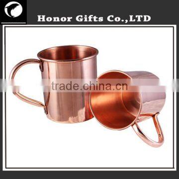 Moscow Mule Copper Mug Solid Copper Mug Moscow Mule Mug Cup photo-3