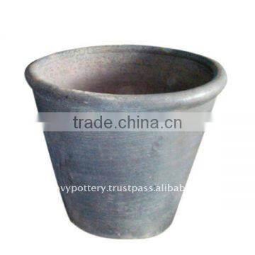 sandblast pot, sandblast planter