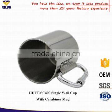 New Products ! OEM Single Wall Travel Mug Stainless Steel photo-3