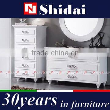 Modern Dressing Table With Mirrors / Dressing Mirror With Jewelry Cabinet / Vanity Dressing Table Mirror M-16