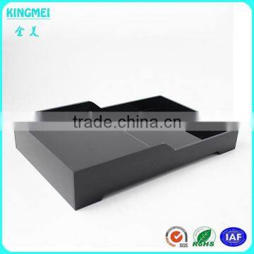 Black Acrylic Cookies Display Tray Acrylic Serving Trays Serving Display Trays Holder