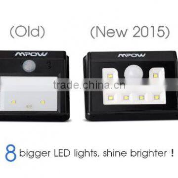 Solar PIR Sensor Lamp , 8Led Waterproof Wireless Security Solar Powered Wall Light Movement Activitive Light 3 Mode photo-4