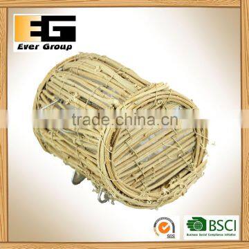 Natural Rattan Flower Pot for Garden Ornaments photo-2
