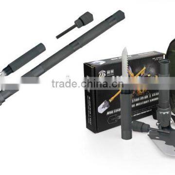 folding multifunction military camping shovel