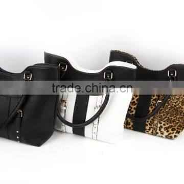 Wholesale Fashion pu Leather Designer Women Lady Women's Tote Bags Handbags Fashion photo-4