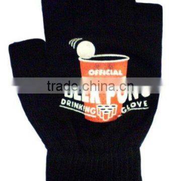 beer pong drinking glove