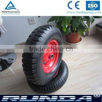 popular heavy load pneumatic rubber wheel 4.00-8