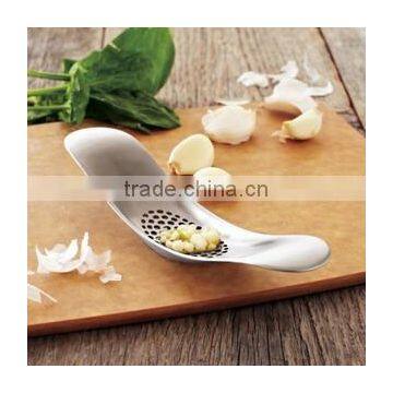 Stainless Steel Garlic Press/ Garlic Crusher/ Garlic Rocker As Seen On TV photo-3