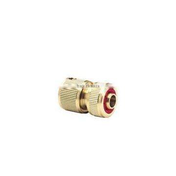 Solid brass EU standard quick hose connector 1/2" 5/8" 3/4" hose regular high quality brass hose fitting for machined parts