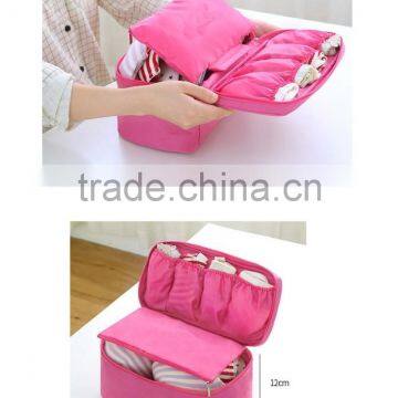 New Style Cosmetic Bag and Clothes Bra Organizer Bag for Travel