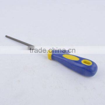 Round File With Double Color Handle Good Quality File photo-3