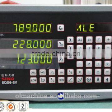 Digital Readout (DRO) with 3 axis, SINO dro, SDS6-3V for lathe, milling, drilling, grinding and boring machine