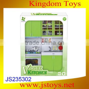 2015 new design mini kitchen play set toy kitchen appliance toy for wholesale