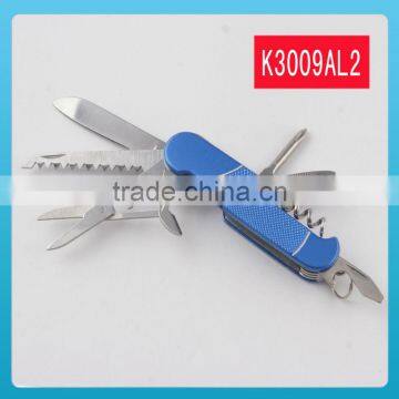 2014 Newest high quality stainless steel pocket multi knife tools K3009AL2