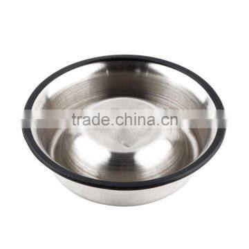 Stainless Steel Pet Cat Bowl No Tip No Slip Dog Puppy Pet Food or Water Bowl Dish Feeding Watering Supplies 3 Different Size photo-4