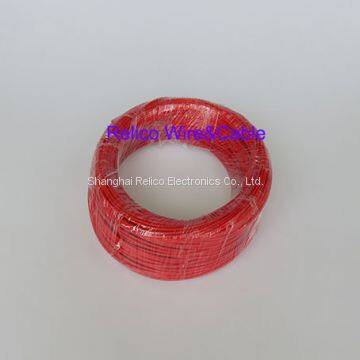 22 AWG Red PTFE Insulated Hook Up Electrical Wire 100M Silver Plating Copper Teflon Wire