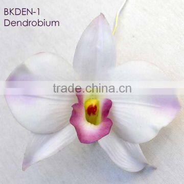 Fabric coated flower dendrobium orchid "BK-orchid"