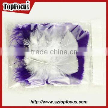 Cheap Hot Sale Colorful Decorations Fluffy Artificial Turkey Feather photo-6