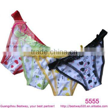 Polyester string bikini panties