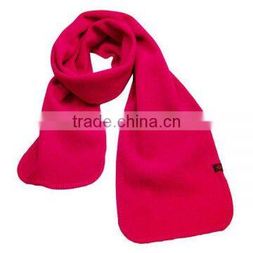 promotional gift cheap polar fleece scarf