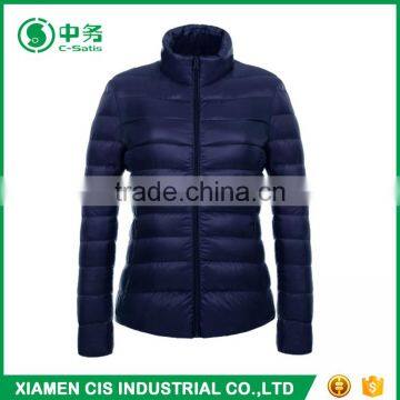 2017 New Product Comfy Windproof Women Winter Ultra Light Down Jacket photo-5