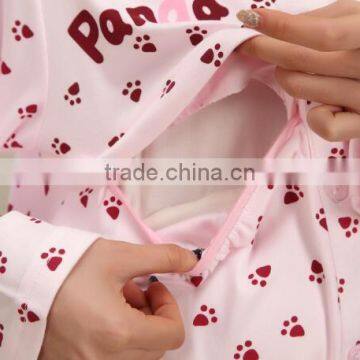 Zm31135a Latest Maternity Nursing Clothing Casual Women Pajamas Set photo-3