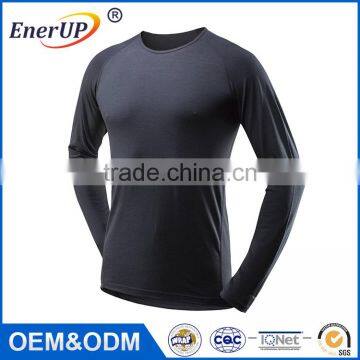 2017 High Quality Mens Long Sleeved Breathable Sport wear T Shirt