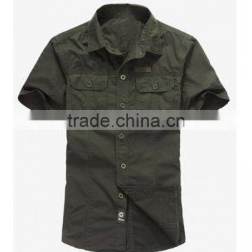 Wholesale Custom Design Your Own Military Uniform Shirt for Men photo-3