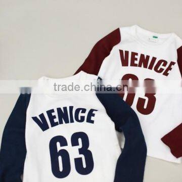 Latest Long Sleeve Sport Design Children Tshirt Kids Longsleeve t Shirt photo-6