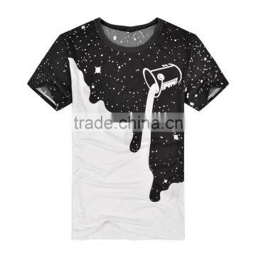 custom wholesale fashion sunshine men T-shirt with printing