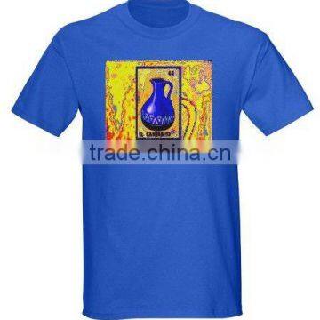 2013 fashion 100% cotton EL Sound Activated t-shirt