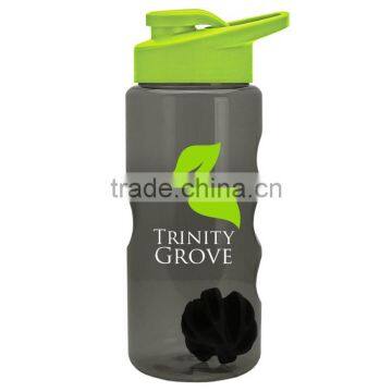 USA Made 22 Oz. Shaker Bottle With Drink-Thru Lid - BPA-free, Features a Mixing Ball and Comes With Your Logo photo-5