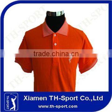 Golf Clothes Cotton Polyester Dri Fit Men's Dress Shirts