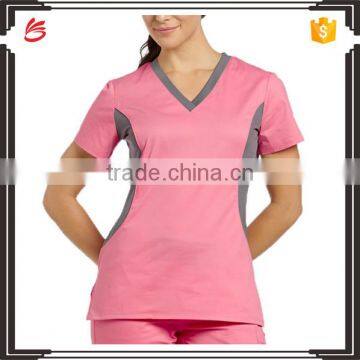 Custom Fashionable Nurse Uniform Designs Medical Scrub Suit Design in Hospital Uniform With Scrub Pants photo-2