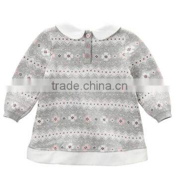 China Factory Wholesale Knitted Crocheted Pattern New Born Baby Sweater for Girls photo-6