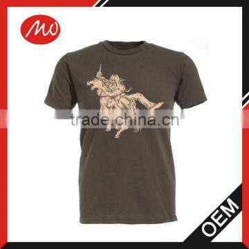 Men's chest artistic printing cotton tops