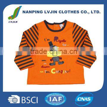 wholesale custom baby long sleeve t-shirt