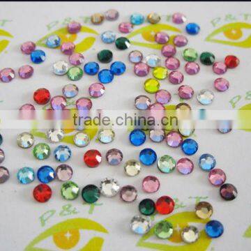 DMC Crystal AB Ss04 Flat Back Crystals for Nail Decoration photo-2